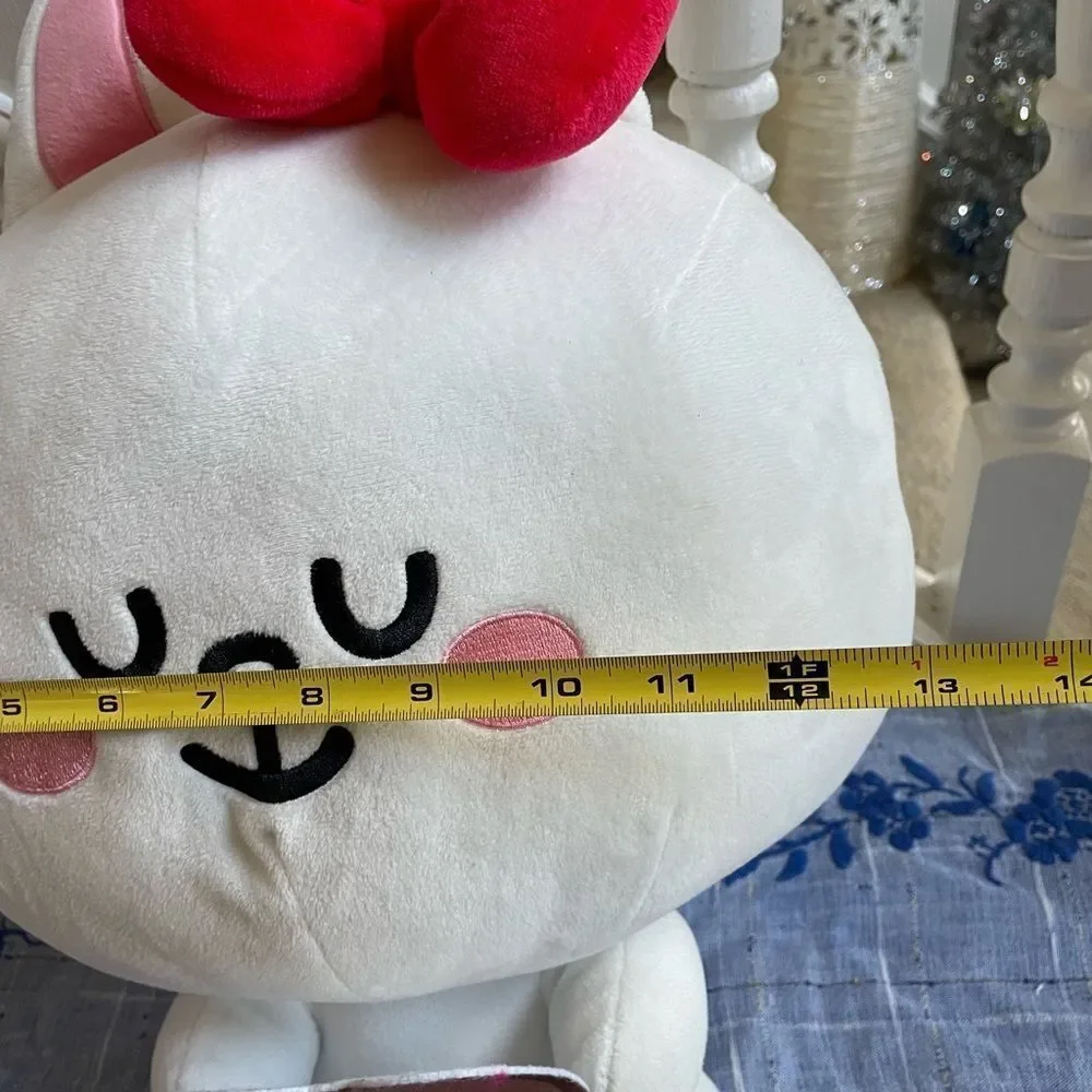 Lime Friends White Bunny Rabbit Plush Bunny!